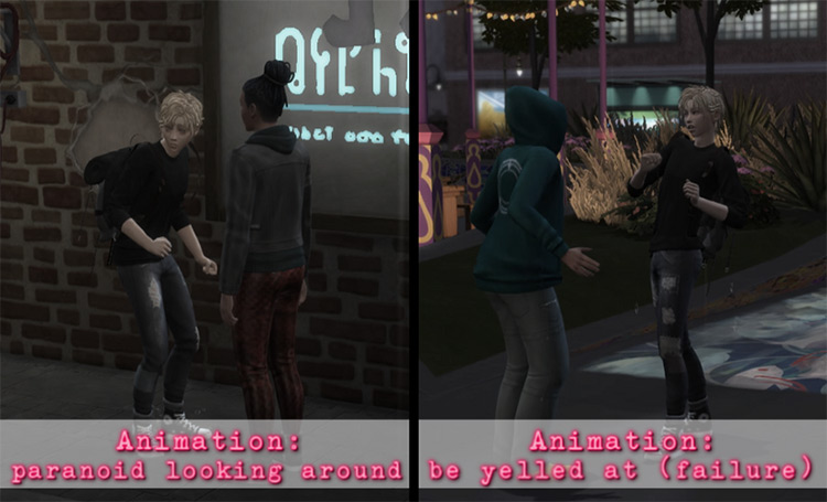 Pickpocketing Mod for The Sims 4
