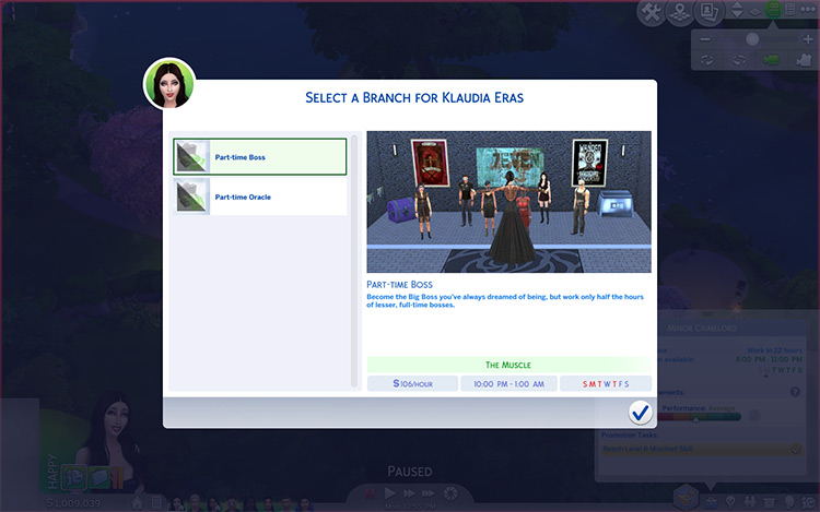 Part-time Criminal Career Mod (TS4)