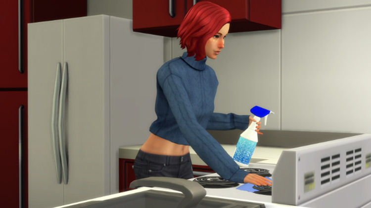 It’s Time to Clean (PosePack) The Sims 4