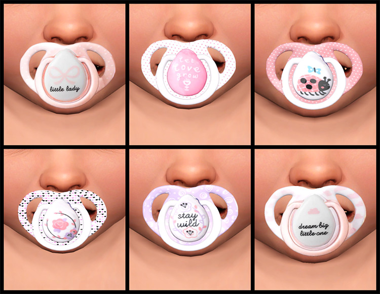 Tommee Tippee Moda Pacifier for The Sims 4