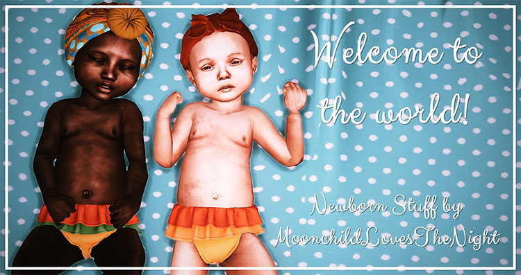 Welcome to the World! Newborn Stuff Pack for The Sims 4