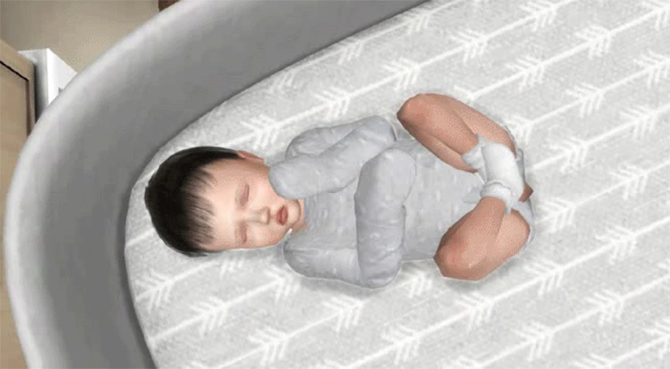 Newborns Animations Pack / TS4 CC
