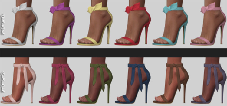 Sims 4 Open Toe Heels CC  All Free To Download    FandomSpot - 97