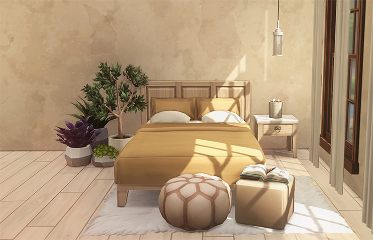 The Best Sims 4 Maxis Match Bedroom CC  All Free    FandomSpot - 53