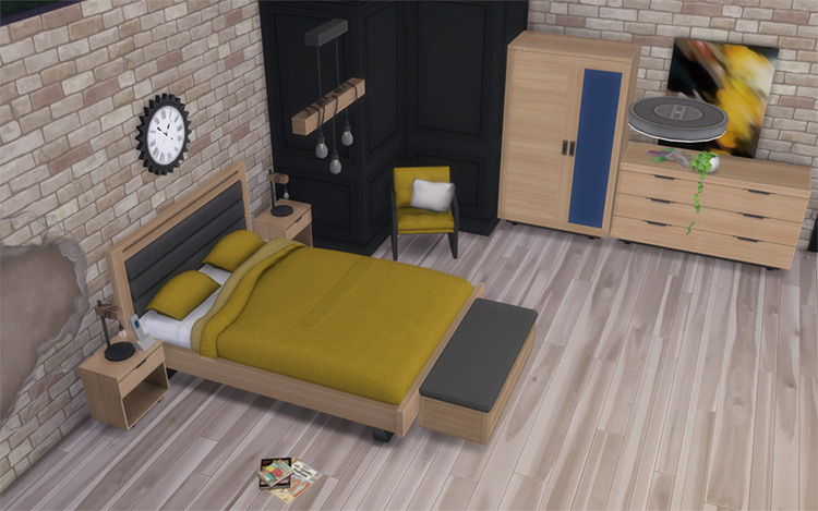 The Best Sims 4 Maxis Match Bedroom Cc All Free Fandomspot