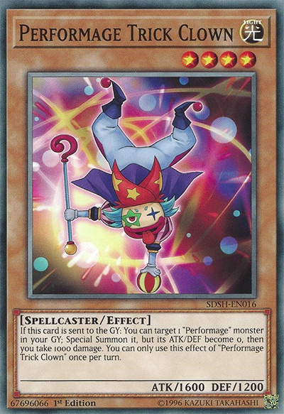 Performage Trick Clown Yu-Gi-Oh! Card