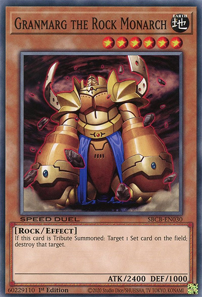 Granmarg the Rock Monarch Yu-Gi-Oh! Card