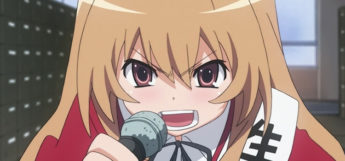 Taiga Aisaka Anime Close-up Screenshot