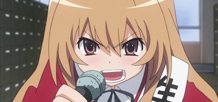 Taiga Aisaka Anime Close-up Screenshot