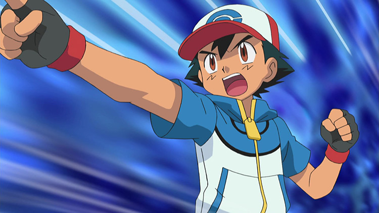 Ash Ketchum from Pokémon anime