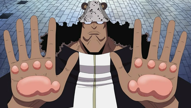 Bartholomew Kuma Paw-Paw Fruit (Nikyu Nikyu no Mi) One Piece anime screenshot