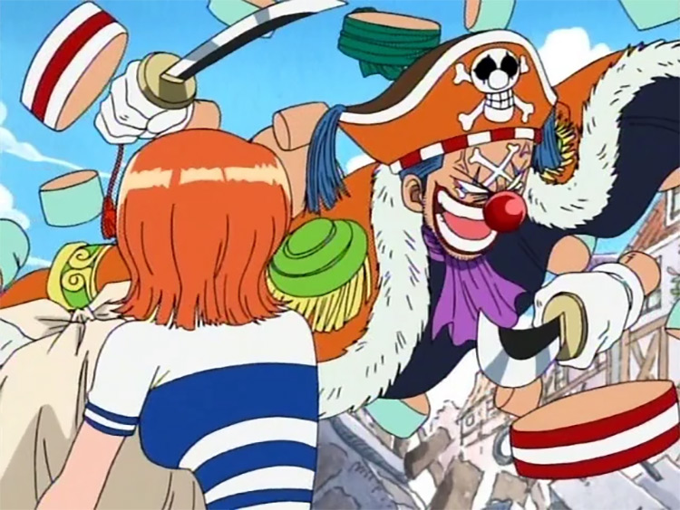 Buggy Chop-Chop Fruit (Bara Bara no Mi) from One Piece anime