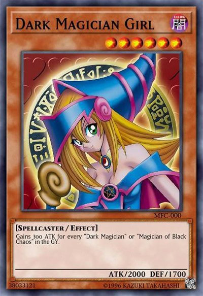 Dark Magician Girl Yu-Gi-Oh Card