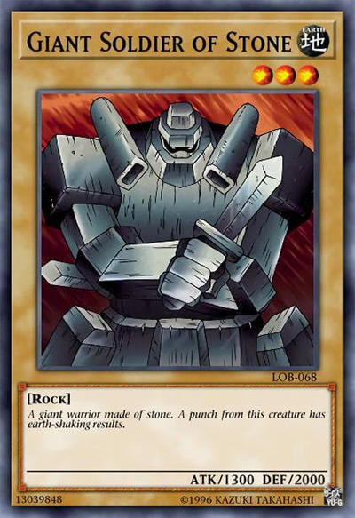 Giant Soldier of Stone YGO Card