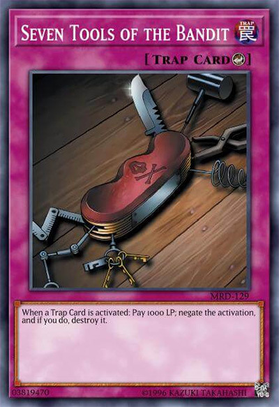 Seven Tools of the Bandit YGO Card