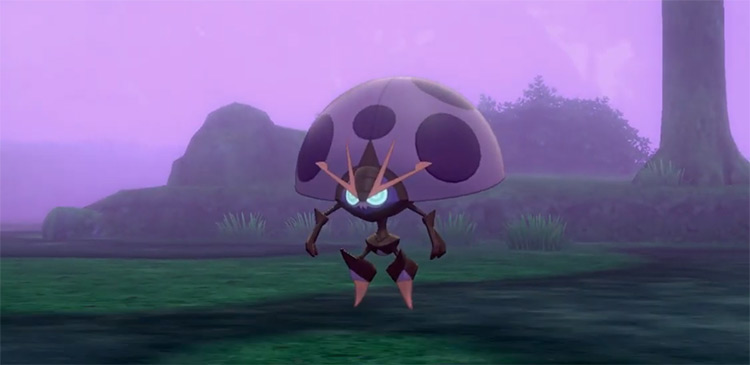Shiny Orbeetle in Pokémon Sword and Shield