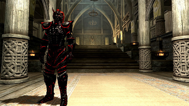 Daedric Lord Armor mod for Skyrim