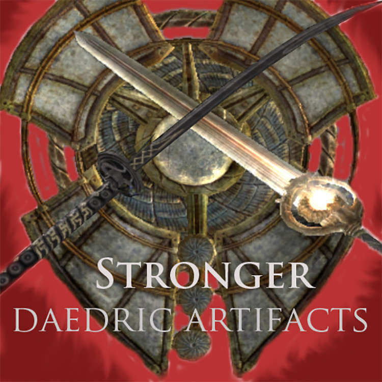 Stronger Daedric Artifacts Skyrim mod