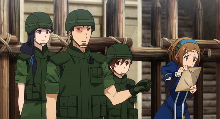 GATE anime screenshot