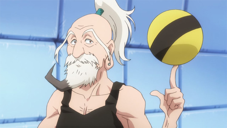 Isaac Netero in Hunter X Hunter anime