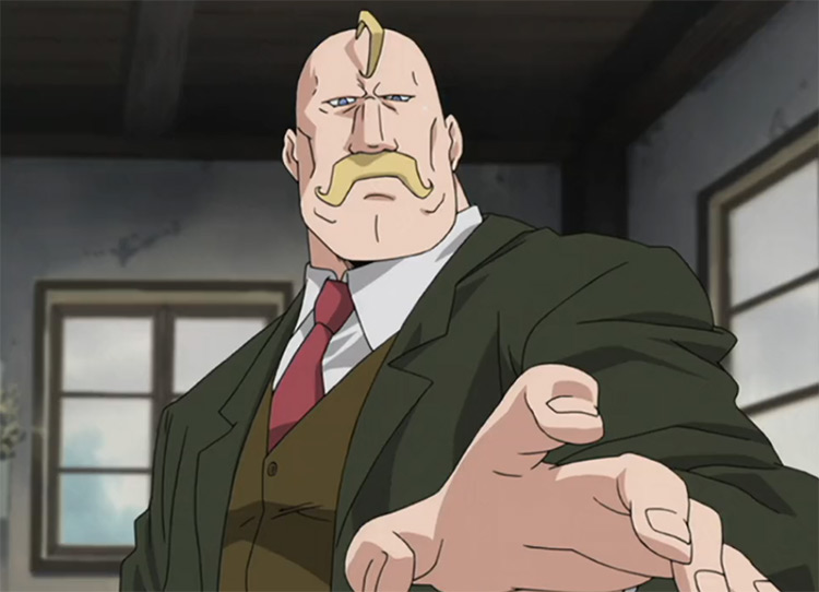 Major Alex Louis Armstrong from Fullmetal Alchemist