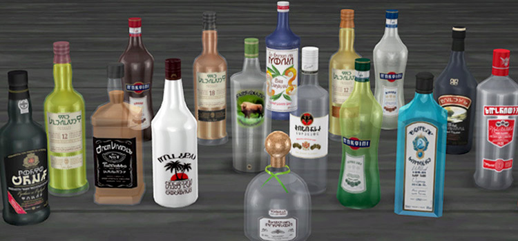 cool liquor bottles