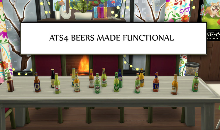 The Sims 4  Best Alcohol  Liquor   Beer CC  All Free    FandomSpot - 54