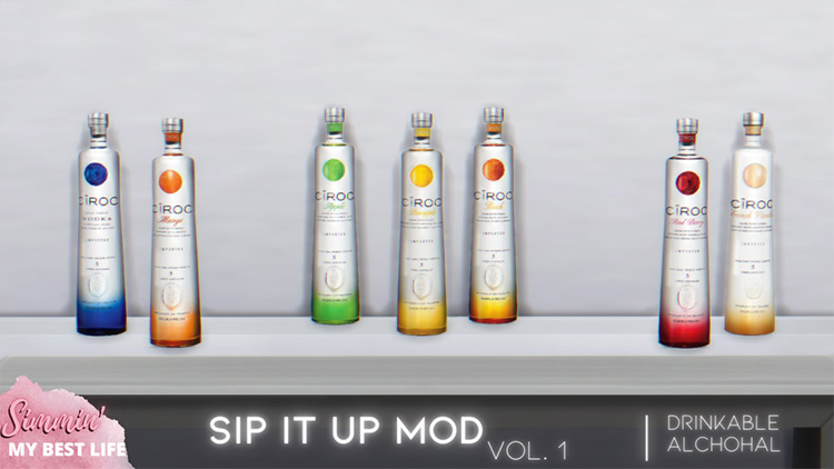 The Sims 4  Best Alcohol  Liquor   Beer CC  All Free    FandomSpot - 77