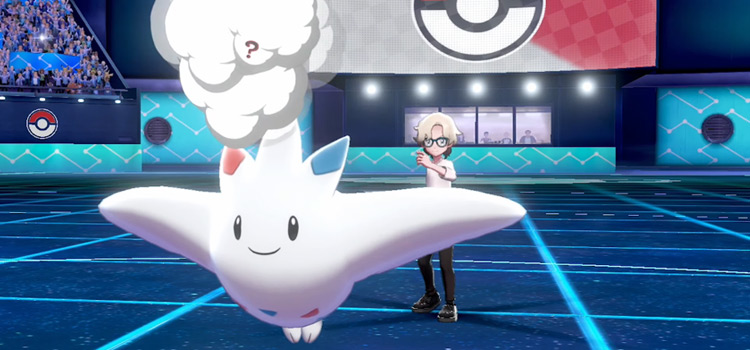 Togekiss using Nasty Plot in Pokémon Shield