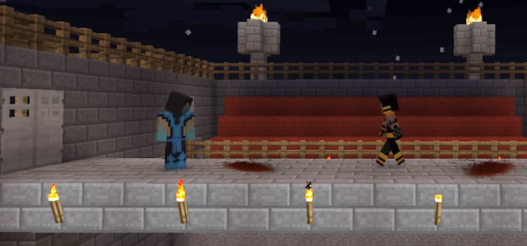 MK Mod for Minecraft - Subzero vs Scorpion