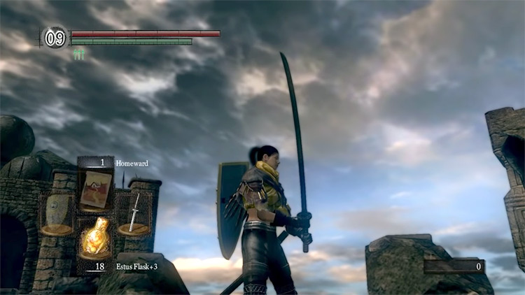 Dark Souls Remastered Uchigatana gameplay screenshot