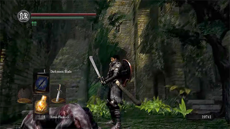 Dark Souls Remastered Falchion gameplay screenshot
