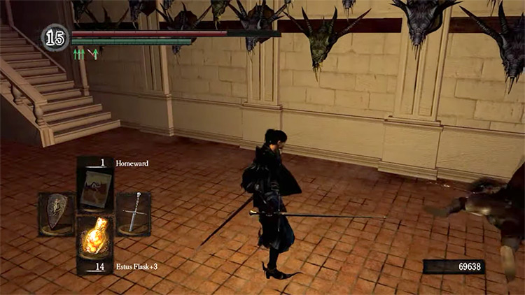 Dark Souls Remastered Estoc gameplay screenshot