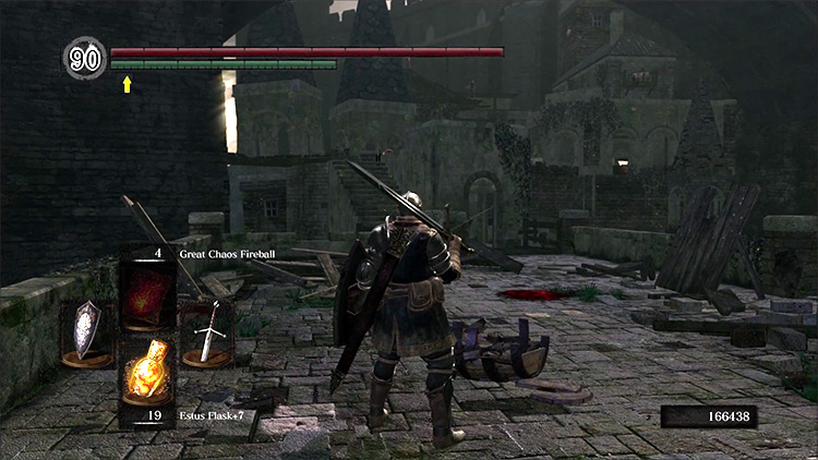 Claymore in Dark Souls Remastered screenshot
