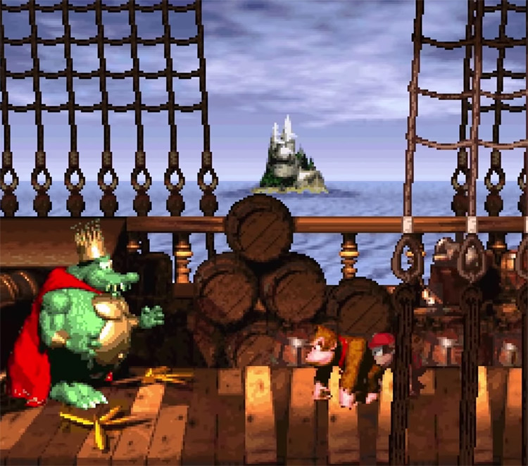 King K. Rool from Donkey Kong Country Game Series screenshot
