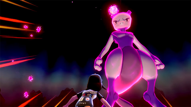 Mewtwo from Pokémon Game Series screenshot