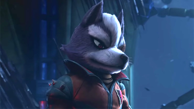 Wolf O'Donnell from Star Fox Game Series screenshot