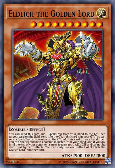 Eldlich the Golden Lord Yu-Gi-Oh Card