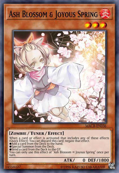 Ash Blossom & Joyous Spring YGO Card