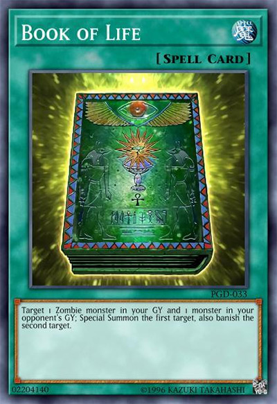 Book of Life Yu-Gi-Oh Card