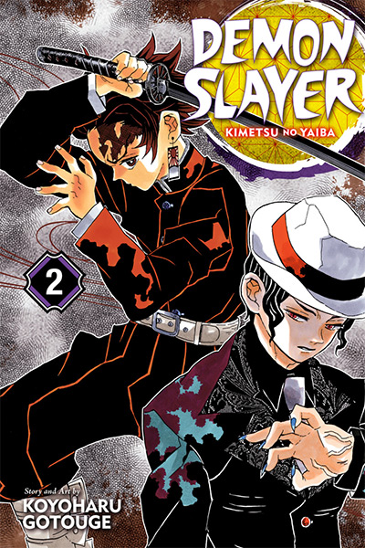 Demon Slayer Vol. 2 Manga Cover