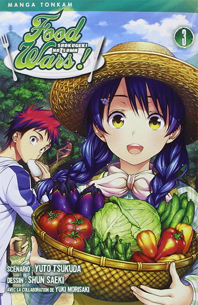Food Wars Vol. 3 Manga Cover