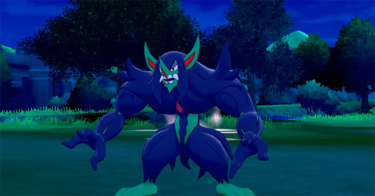 Grimmsnarl in Pokémon Sword and Shield