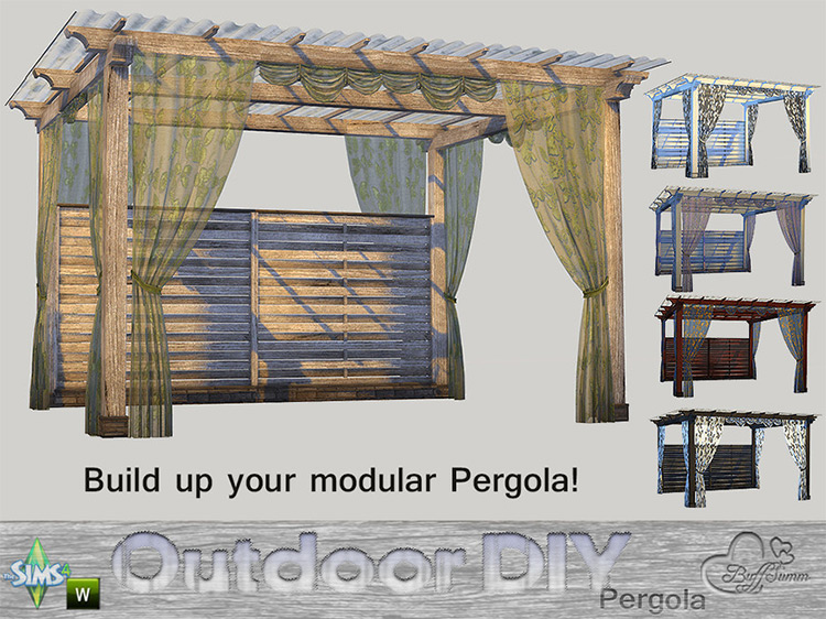 Best Sims 4 Pergola   Gazebo CC  All Free    FandomSpot - 59