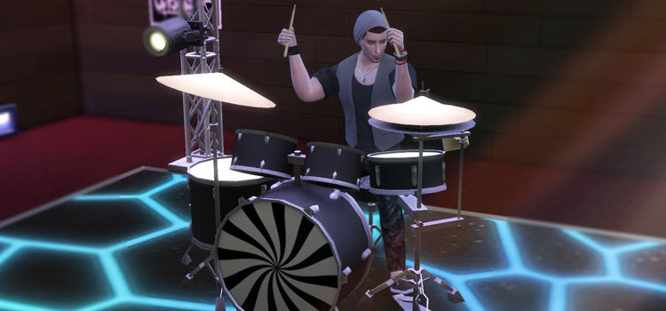 Sims 4 CC: Custom Drums & Drumsets (All Free)