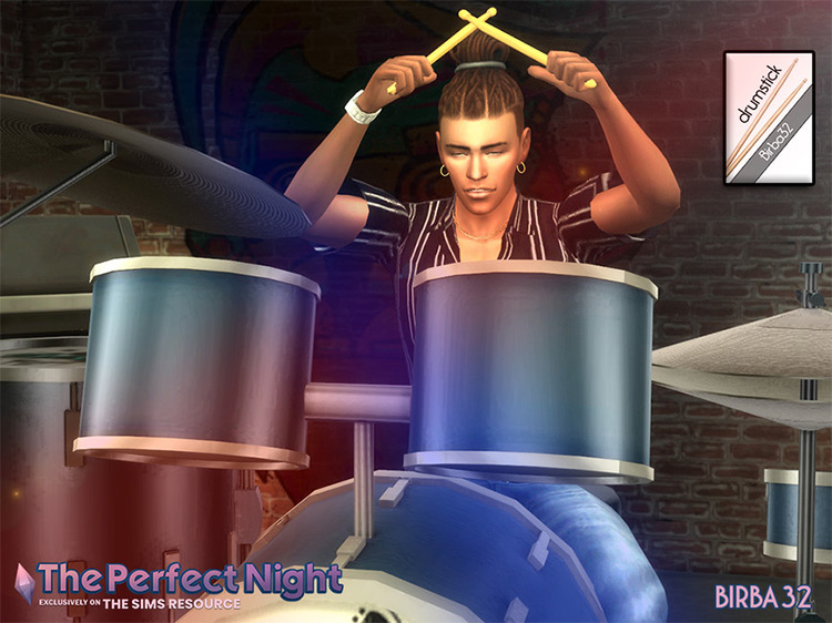 Sims 4 CC  Custom Drums   Drumsets  All Free    FandomSpot - 53