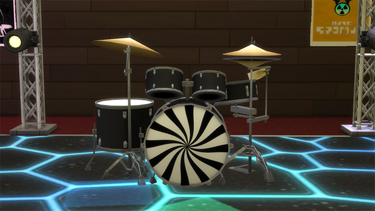 TS3 to TS4 Drums Conversion / Sims 4 CC