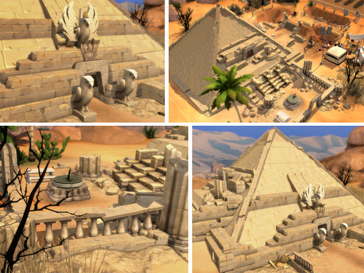 Ancient Pyramid / Sims 4 CC