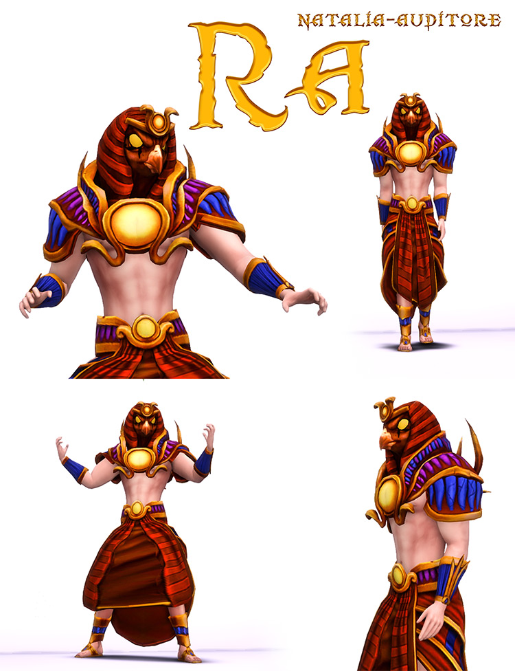 Egyptian Ra Outfit / Sims 4 CC
