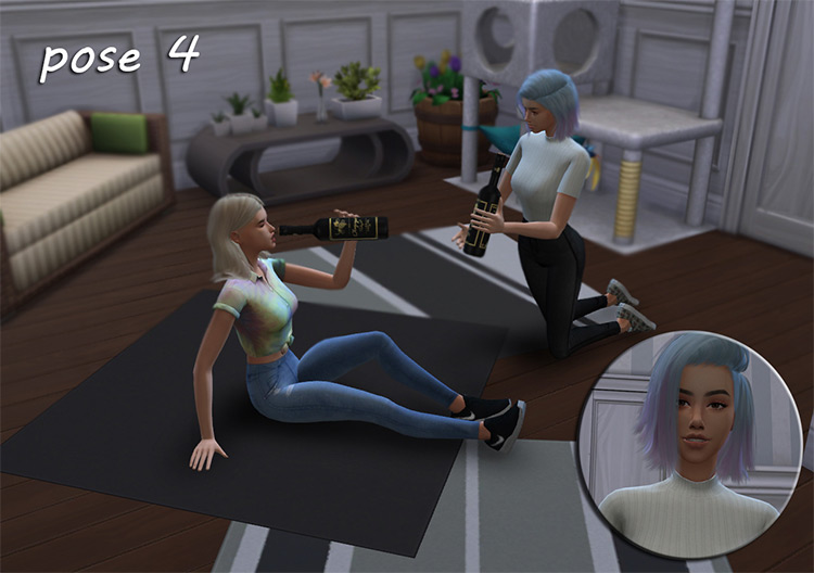 Sims 4 Drunk Poses Nights Out Drinking Collection All Sims CC